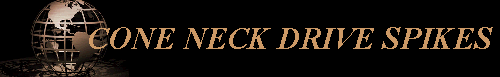 CONE NECK DRIVE SPIKES